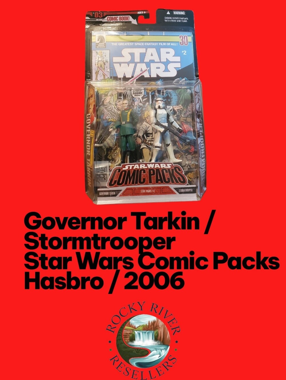 Governor Tarkin / Stormtrooper | Comic Book #2 | Star Wars Comic Packs #3 | 2006